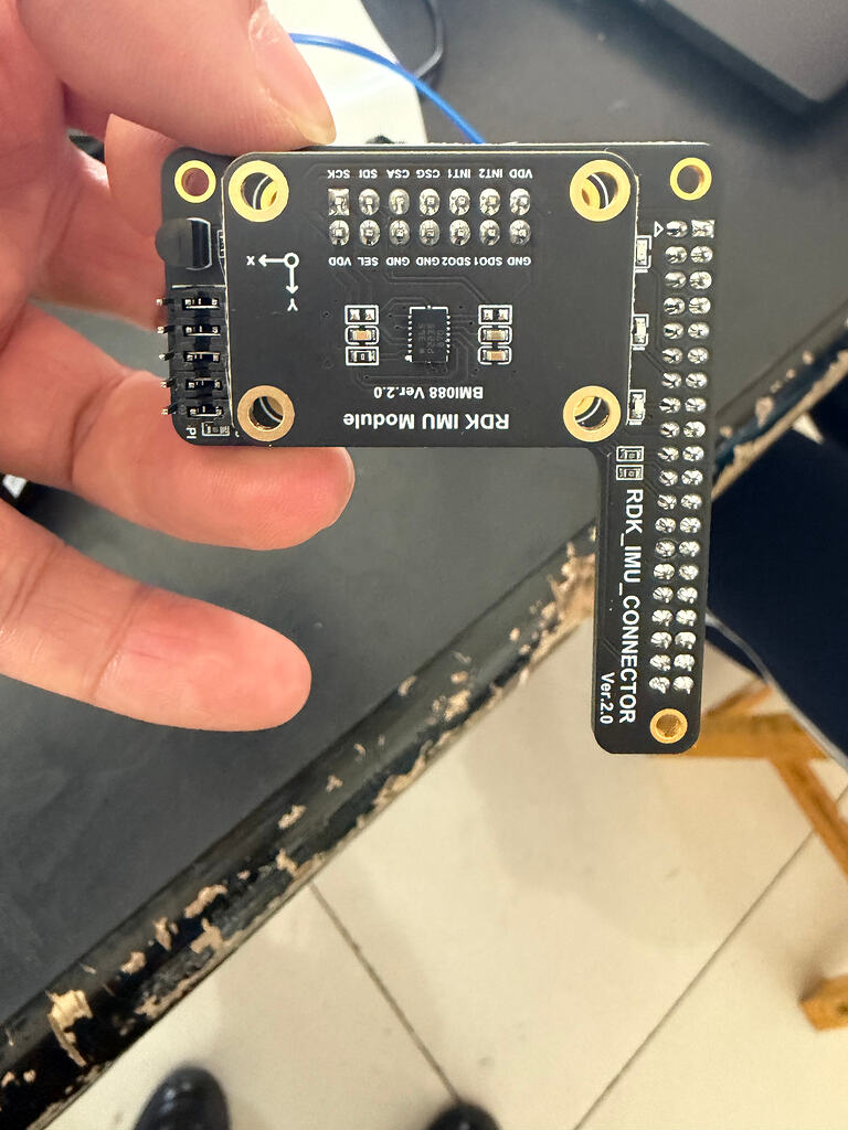 请给出RDK X5 IMU Module 6轴惯性模组管脚图以及与RDK X5的连接图，调试程序 - 开发与问题 - 地瓜机器人论坛
